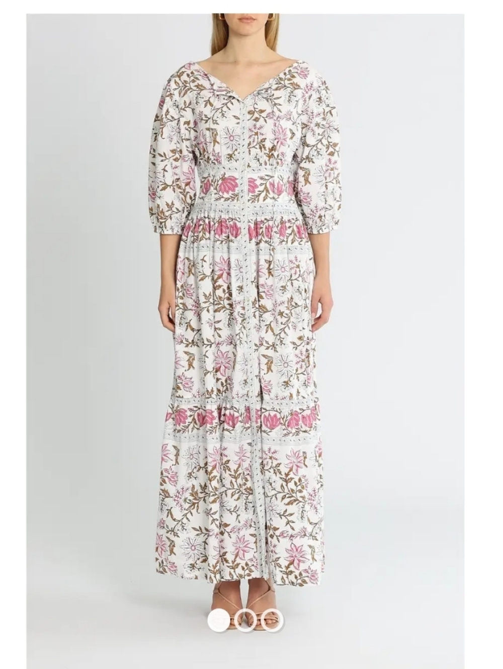 HANNAH ARTWEAR Camilla Dress in Buganvillea Size 0